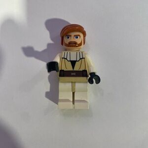 Lego Star Wars The Clone sw0197 Obi-Wan Kenobi - Large Eyes  complete 2008